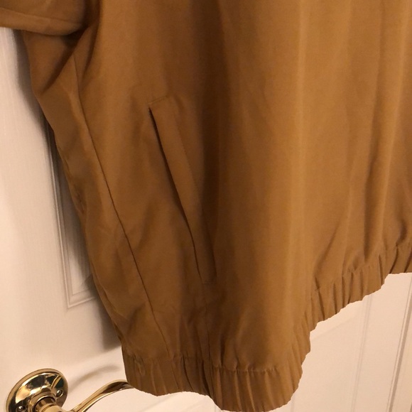 Olive Tan Pullover Crewneck Jacket - Picture 5 of 16